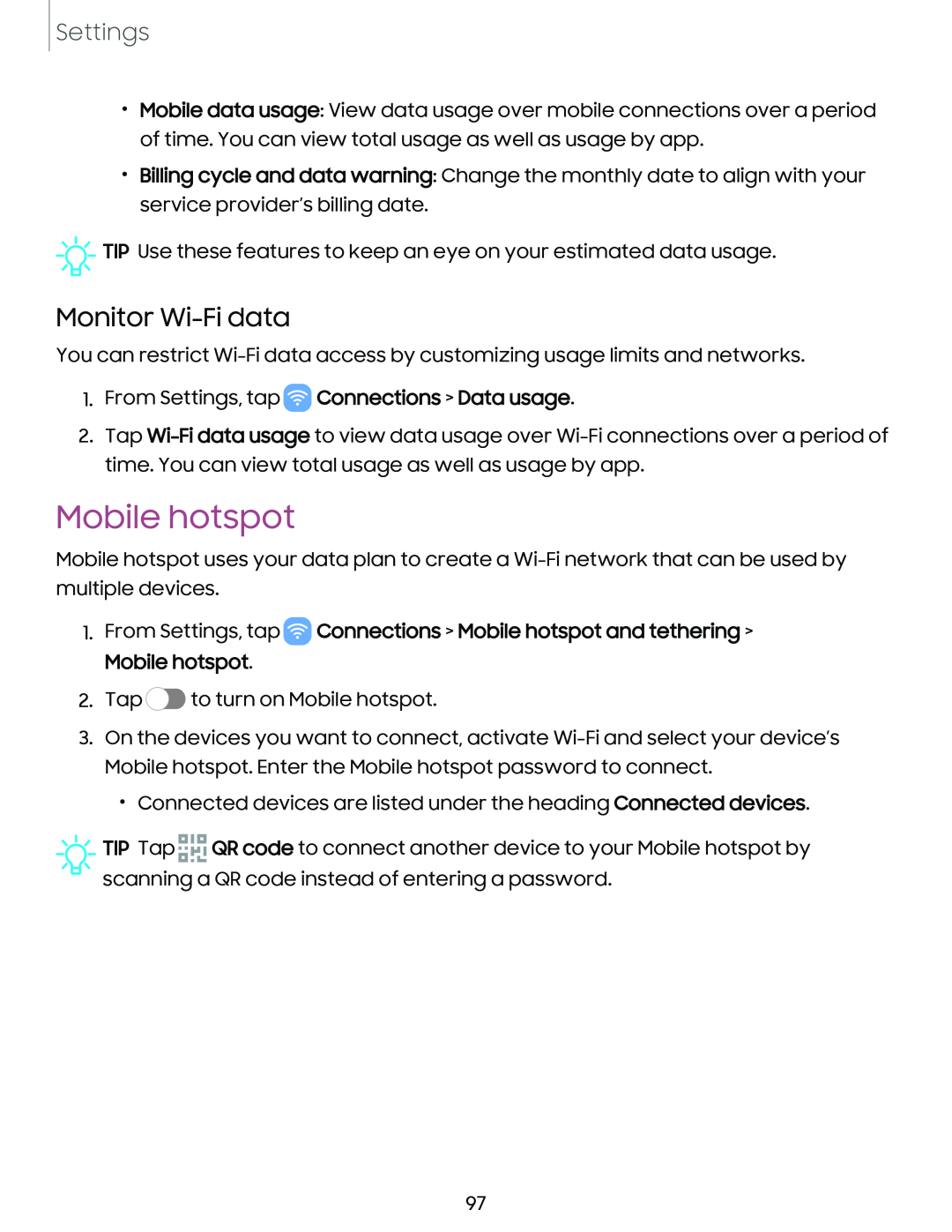 Mobile hotspot Galaxy A6 Verizon