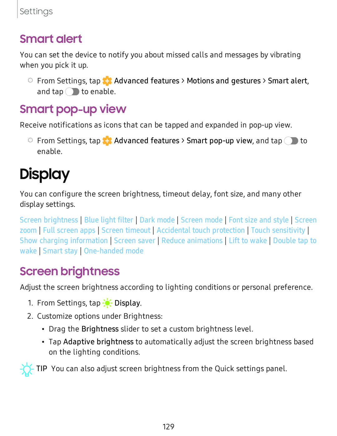 Display Galaxy A51 TracFone