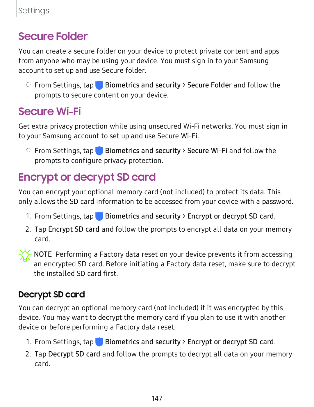 Secure Wi-Fi Galaxy A51 TracFone