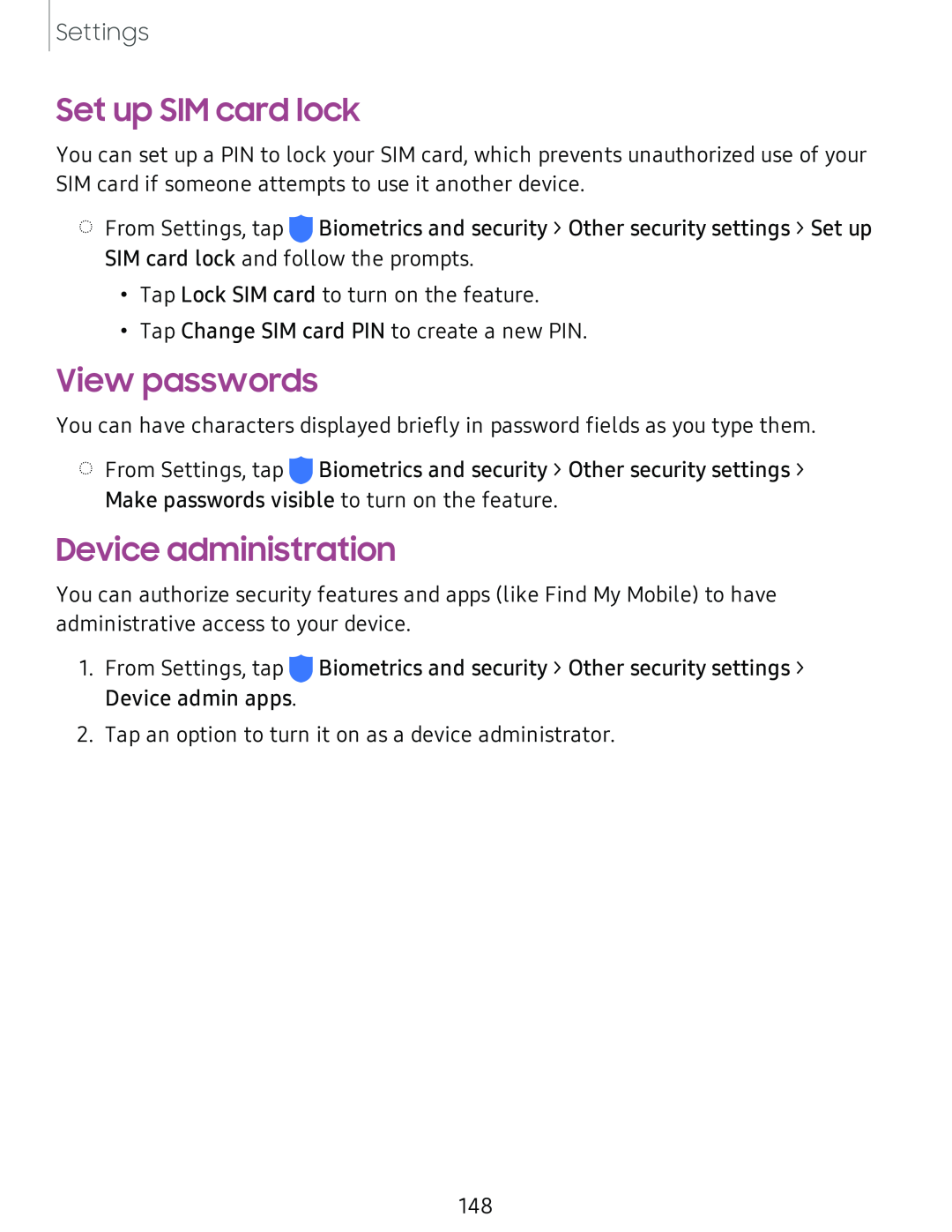 View passwords Galaxy A51 TracFone