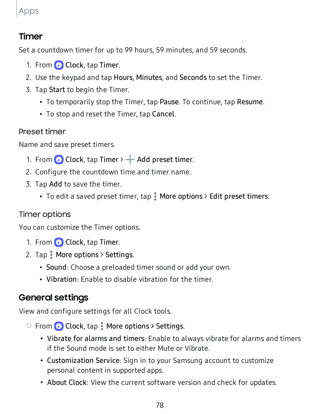 General settings Galaxy A51 TracFone