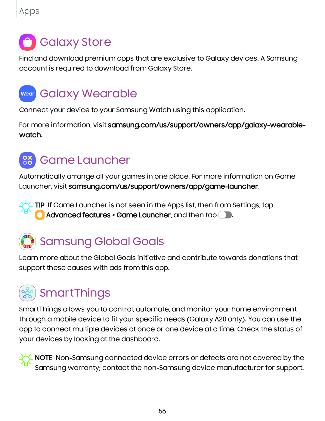 Samsung Global Goals Galaxy A20 Boost Mobile