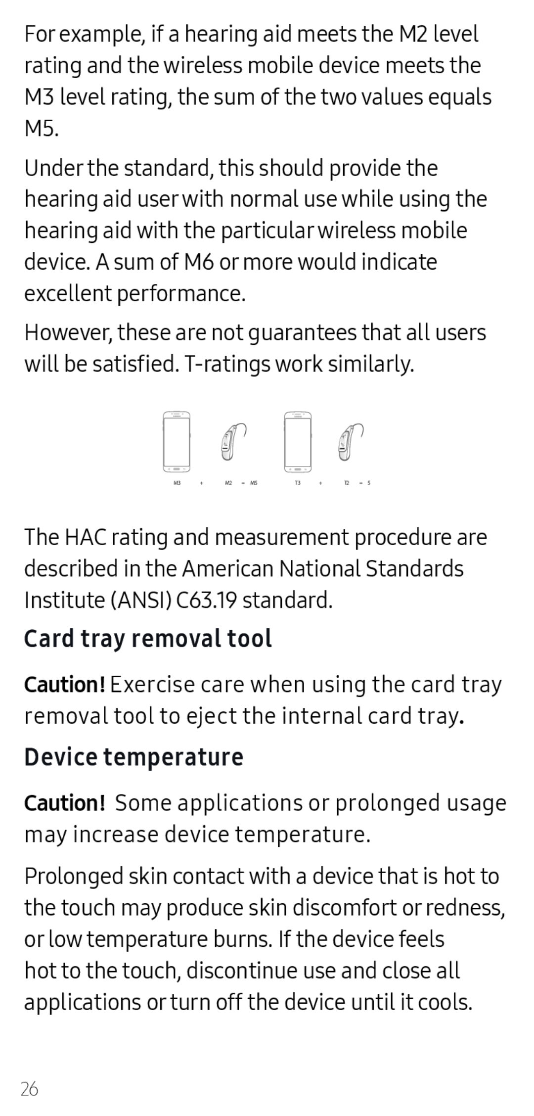 Device temperature Galaxy A20 T-Mobile