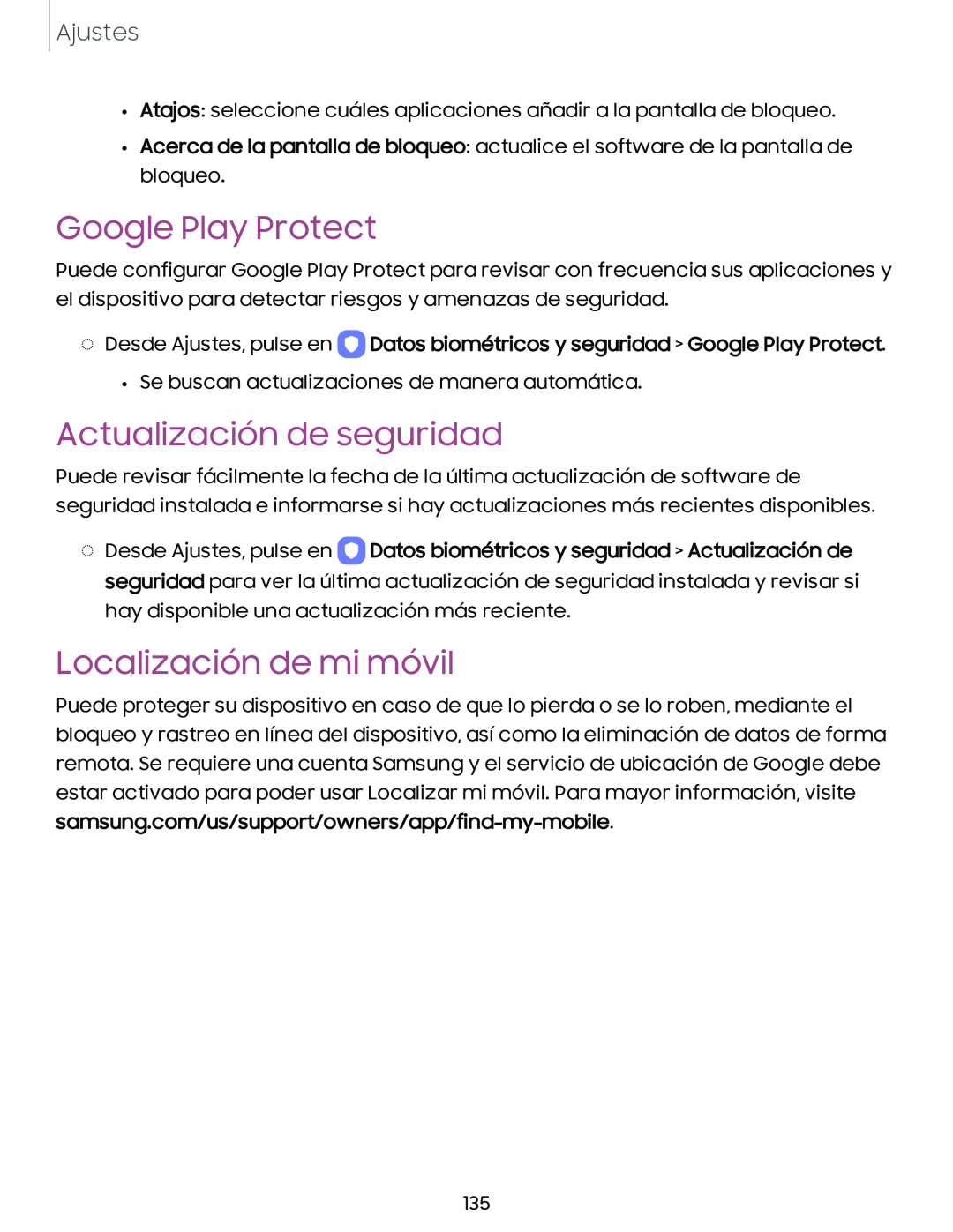 Actualización de seguridad Galaxy A10e TracFone