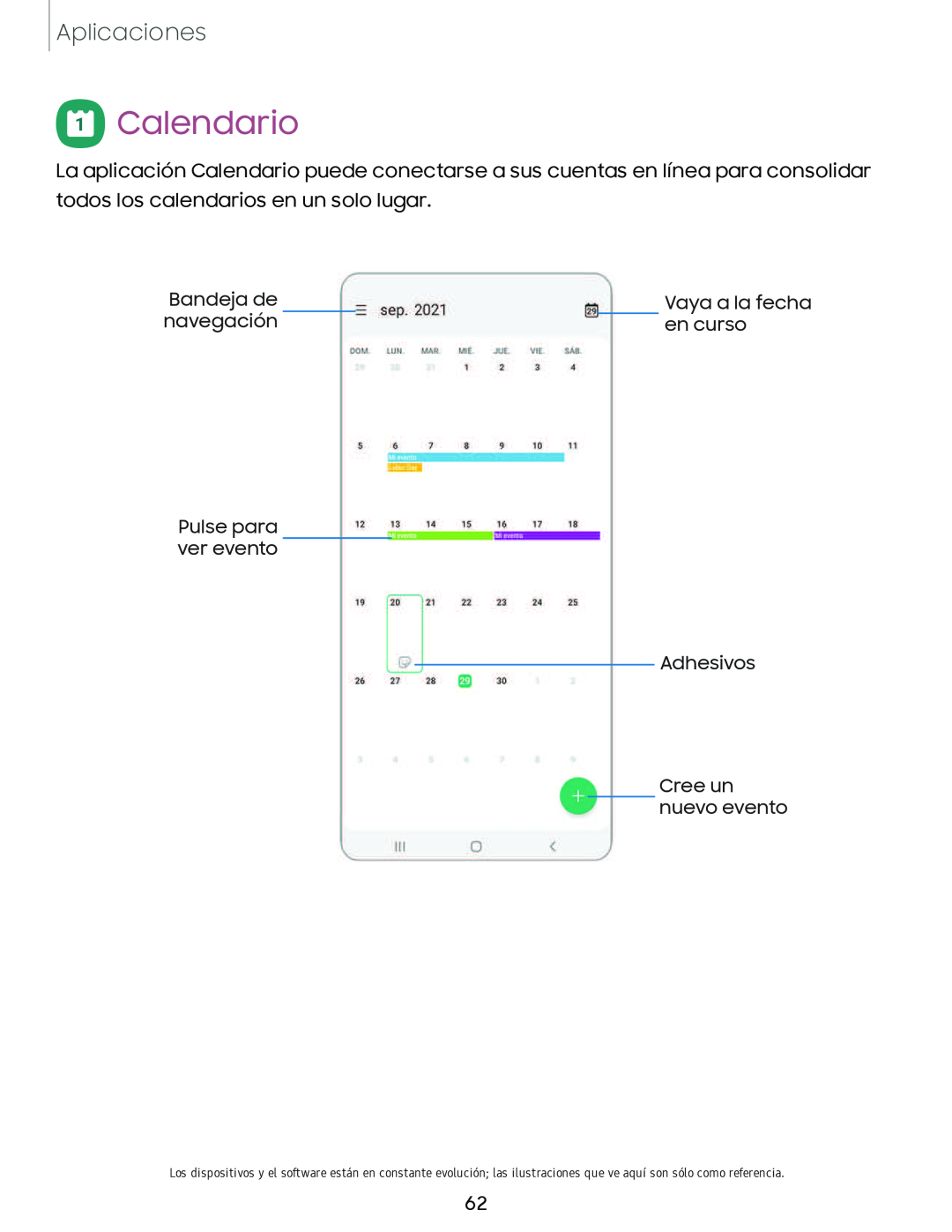 Calendario Galaxy A10e TracFone