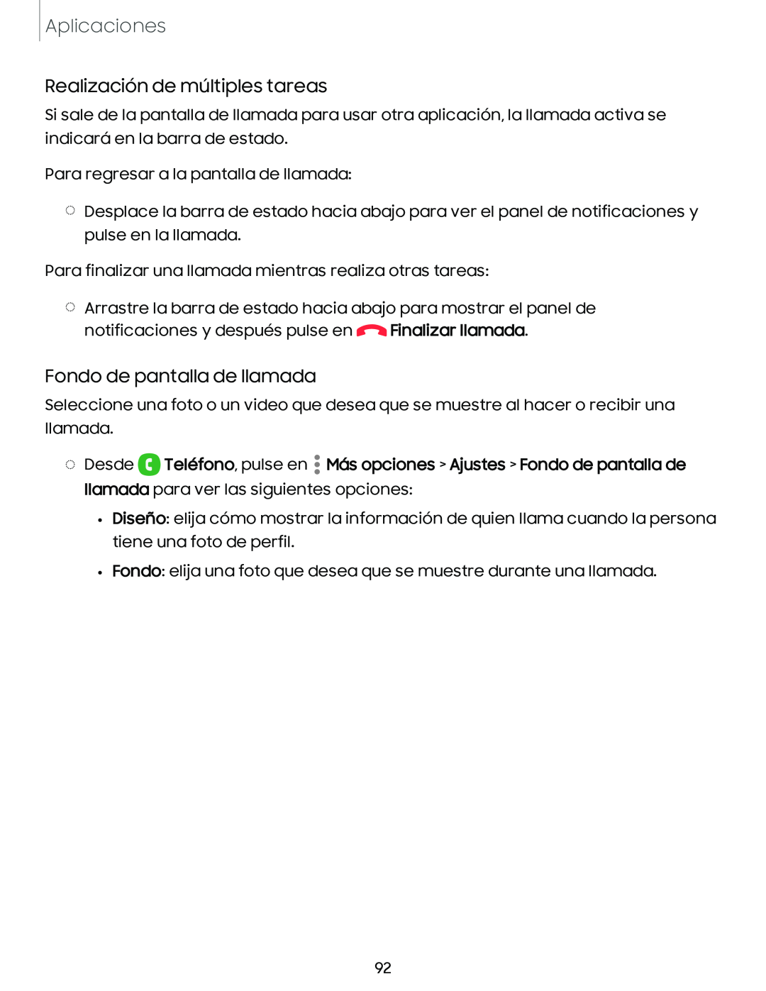 Realización de múltiples tareas Galaxy A10e TracFone