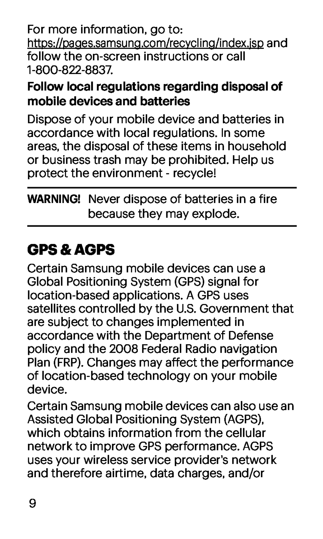 GPS & AGPS Galaxy J3 Virgin Mobile