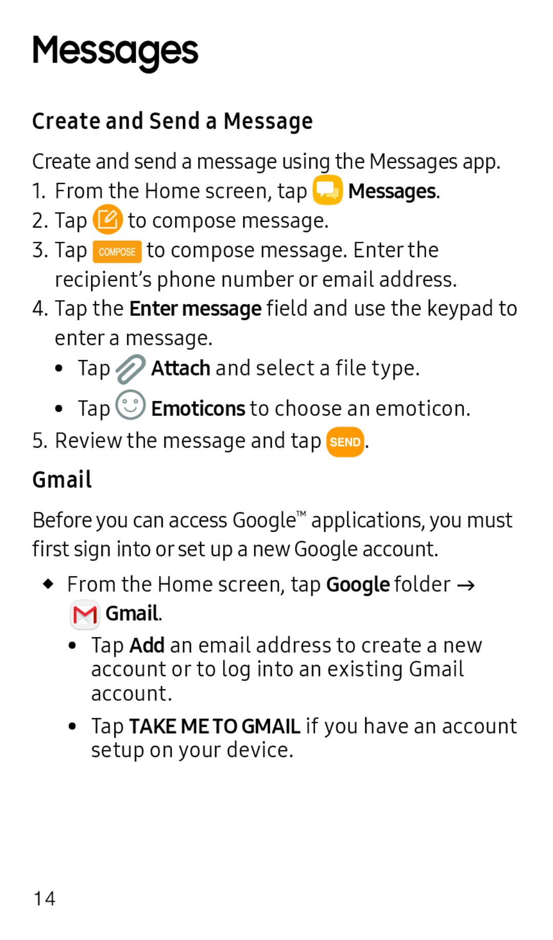 Create and Send a Message Gmail