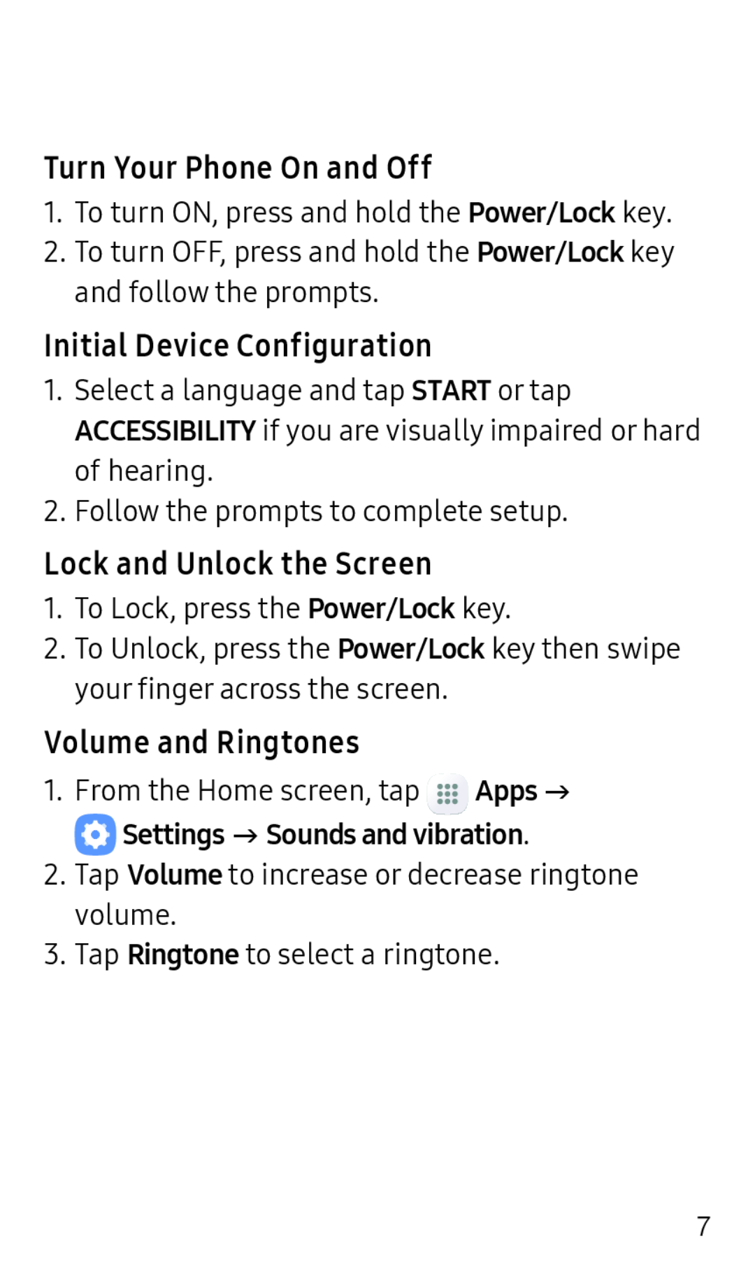 Initial Device Configuration Galaxy J3 2017 Metro PCS