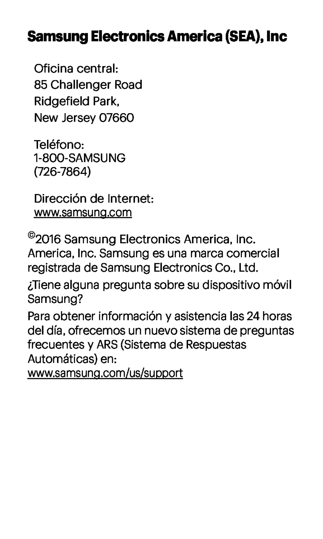 Samsung Electronics America (SEA), Inc Galaxy J7 Boost Mobile