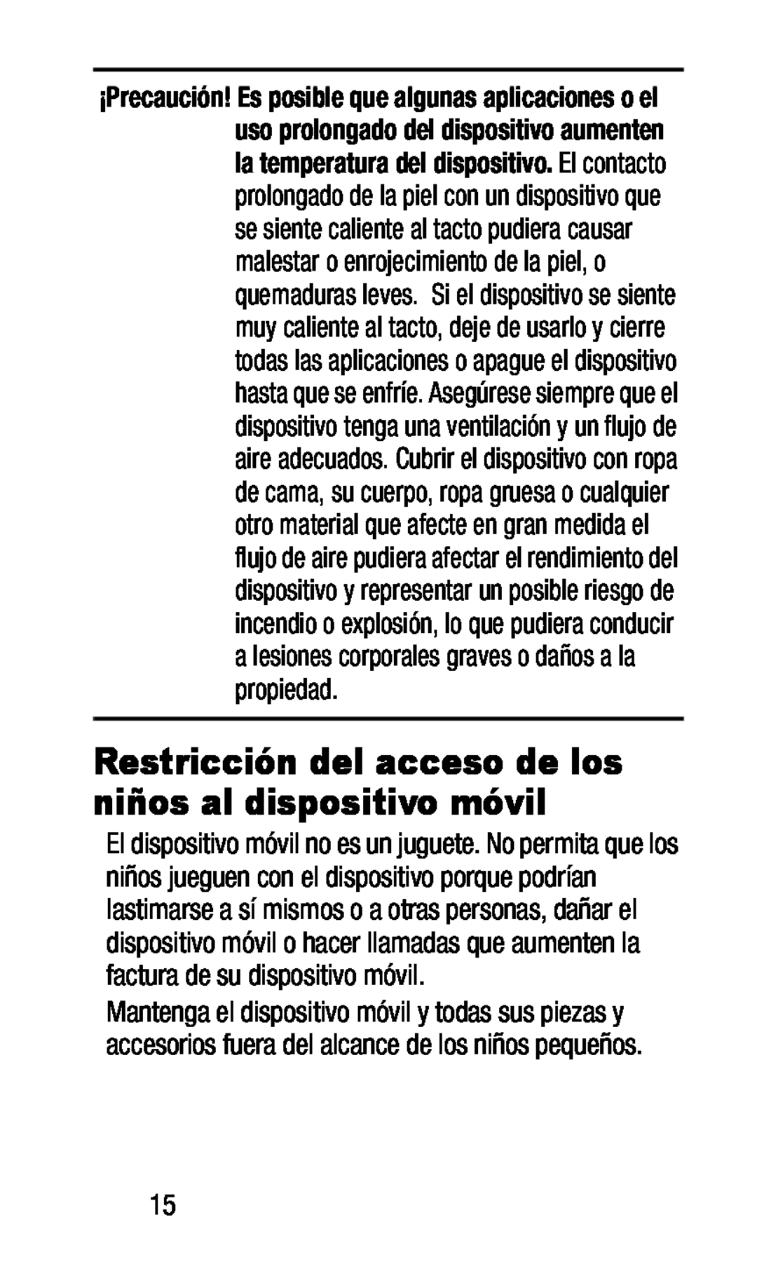 Restricción del acceso de los niños al dispositivo móvil Galaxy J7 Metro PCS