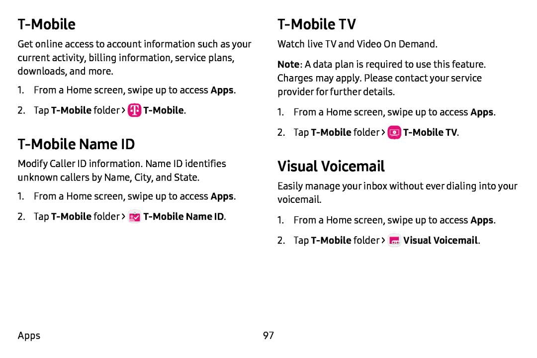 Visual Voicemail Galaxy J7 T-Mobile