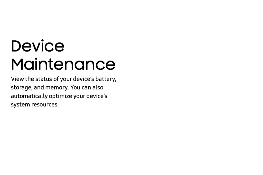 Device Maintenance Galaxy J7 T-Mobile