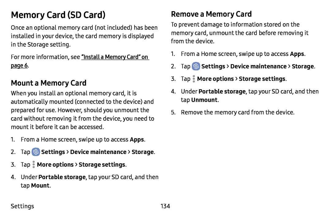 Memory Card (SD Card) Galaxy J7 T-Mobile