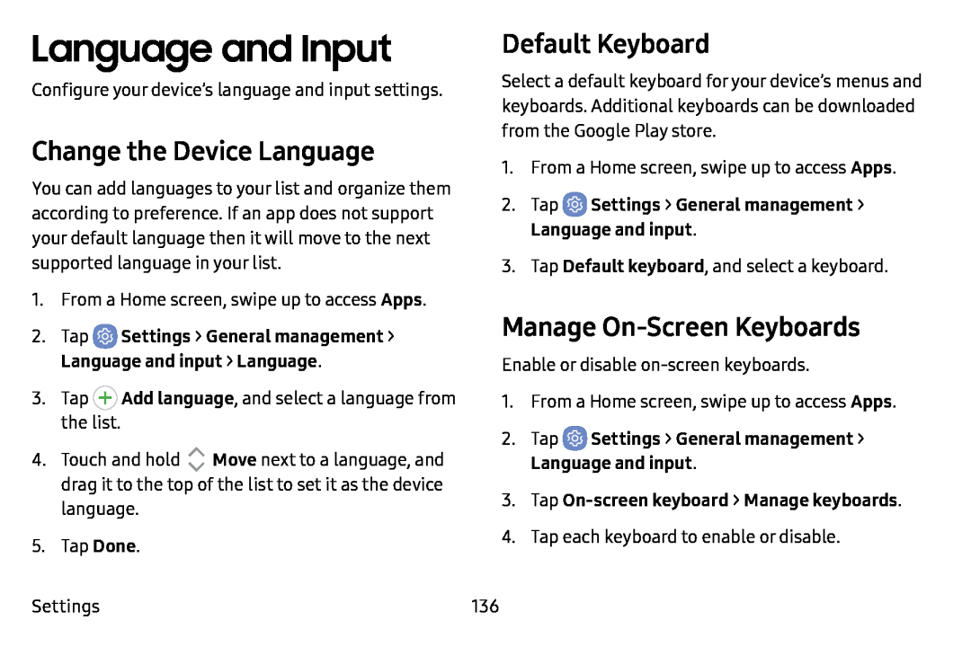 Default Keyboard Galaxy J7 T-Mobile