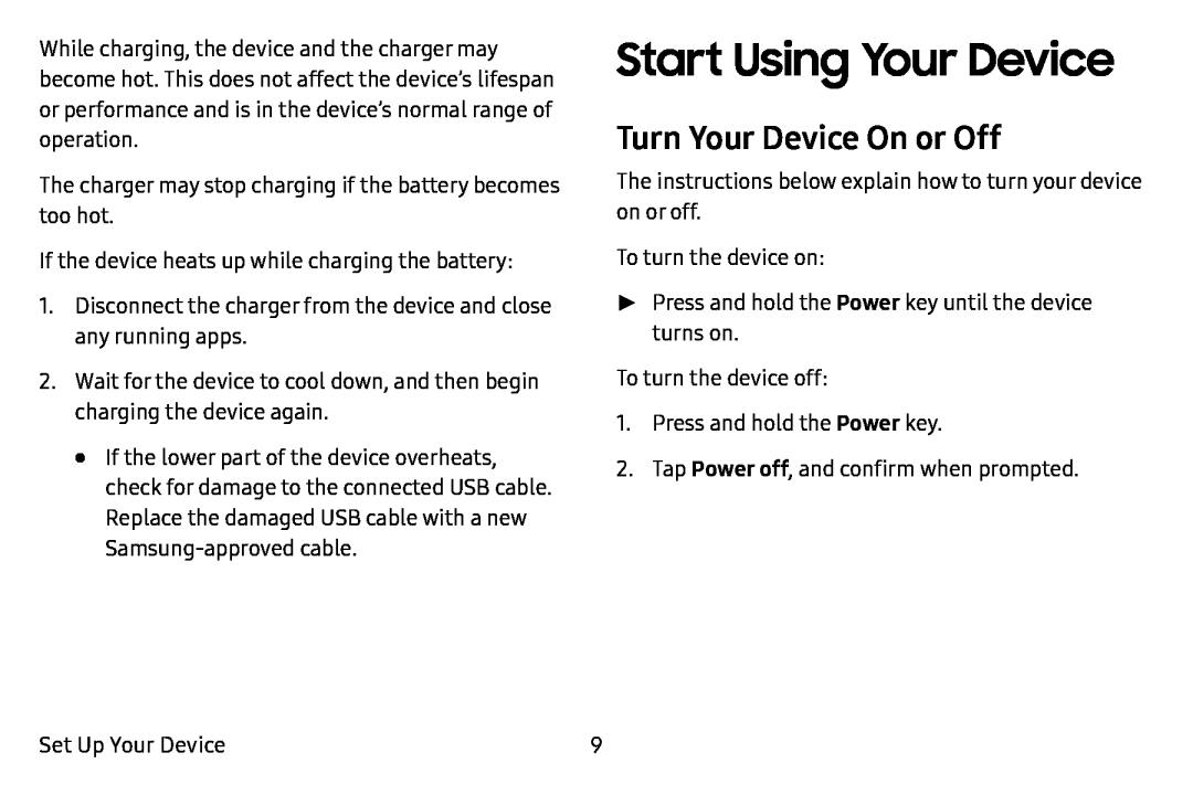 Start Using Your Device Galaxy J7 T-Mobile