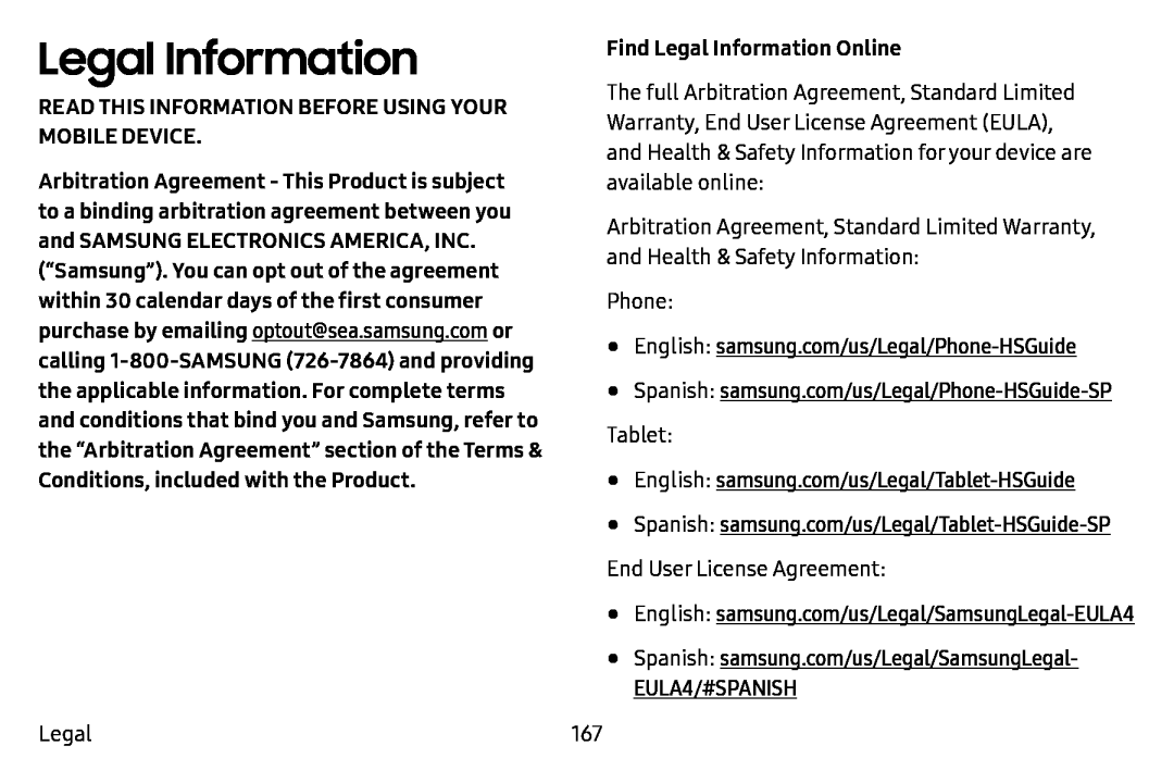 Legal Information