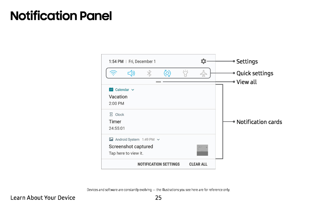 Notification Panel