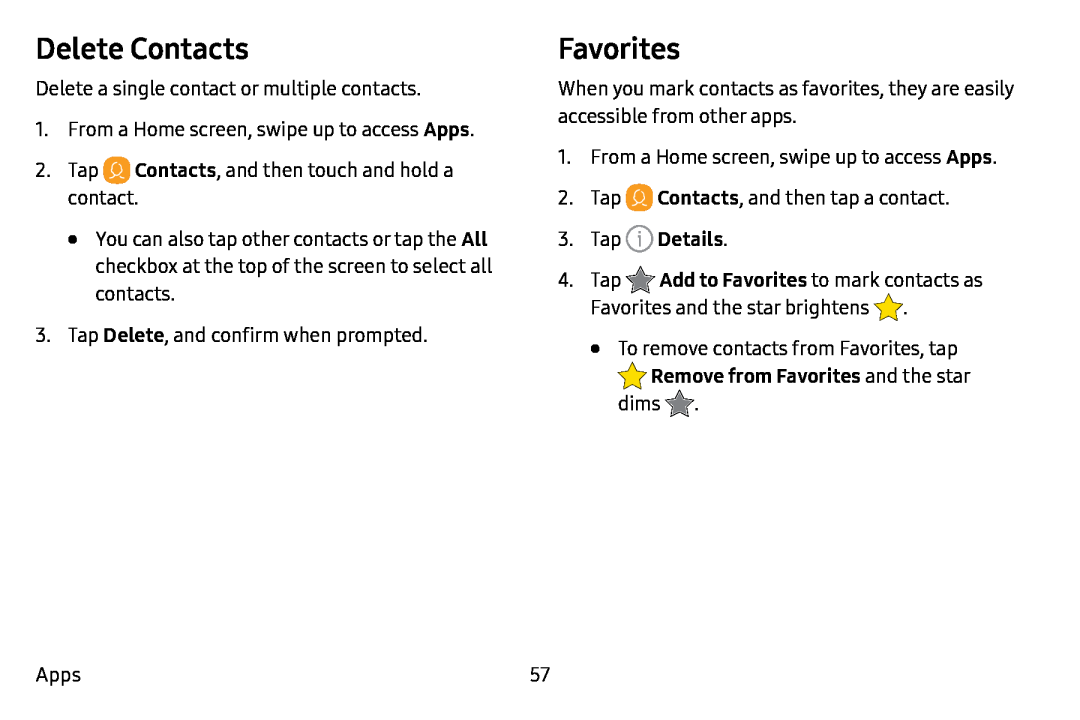 Delete Contacts Galaxy J7 T-Mobile