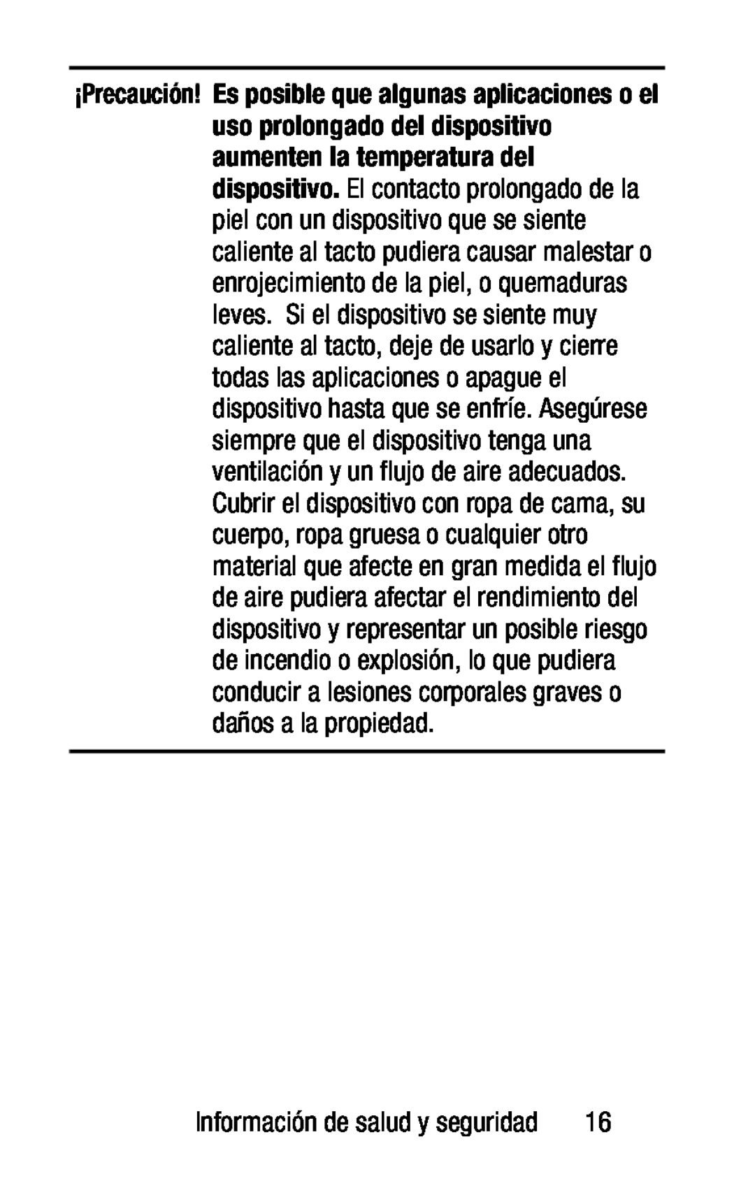 Información de salud y seguridad Galaxy J7 2017 AT&T