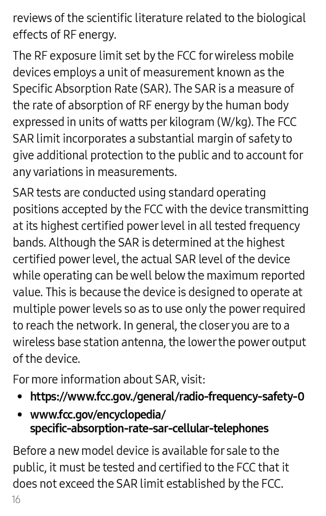 •https://www.fcc.gov./general/radio-frequency-safety-0 Galaxy J7 2018 AT&T