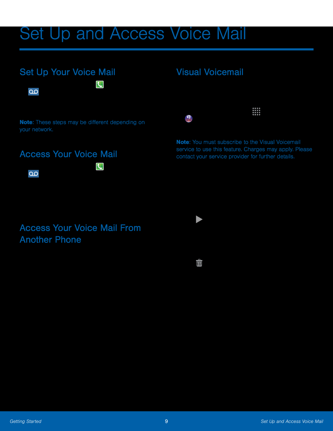 Set Up and Access Voice Mail Galaxy Core Prime Metro PCS