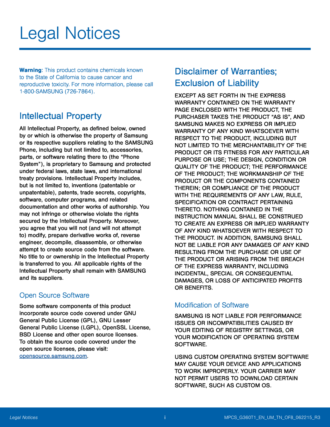 Open Source Software Modification of Software