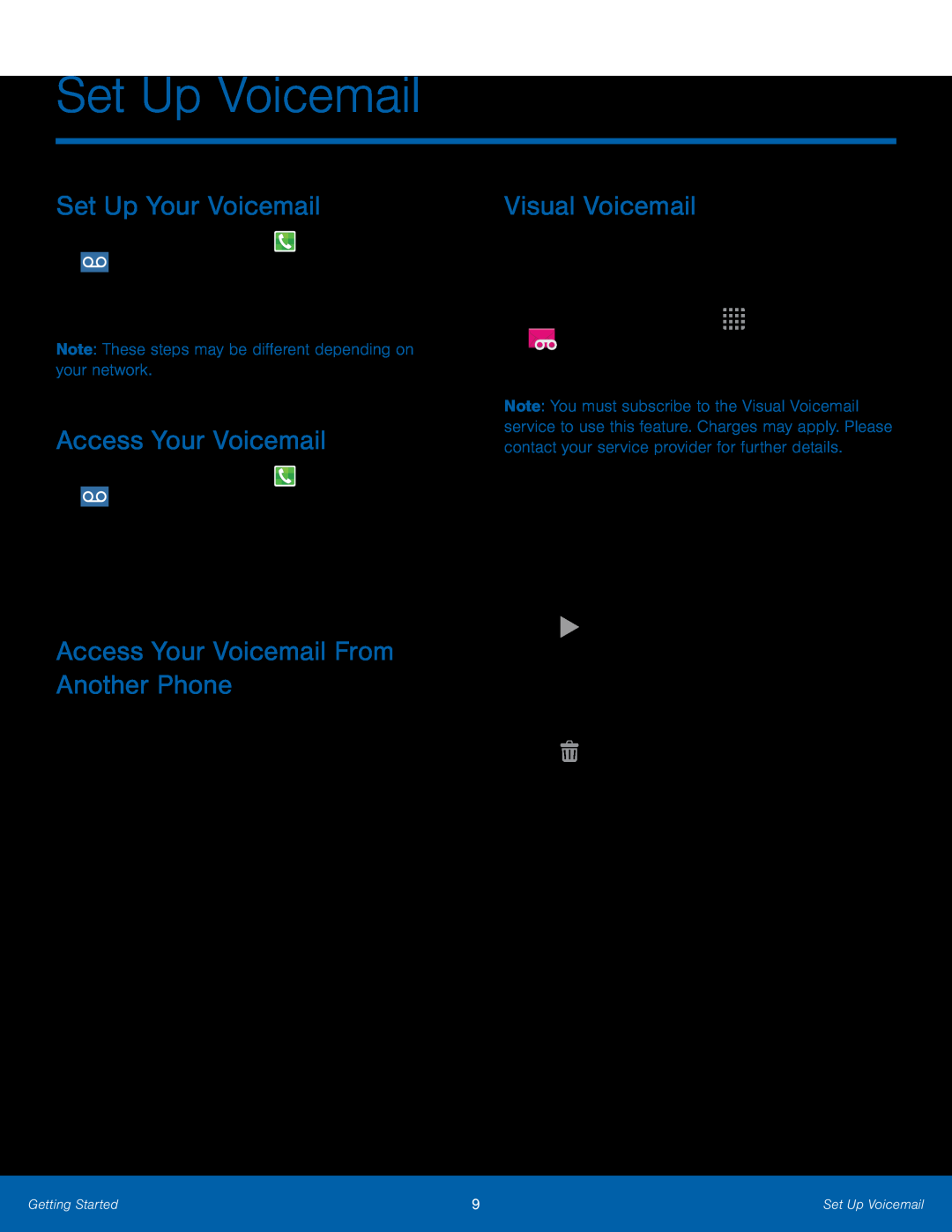 Set Up Voicemail Galaxy Core Prime T-Mobile