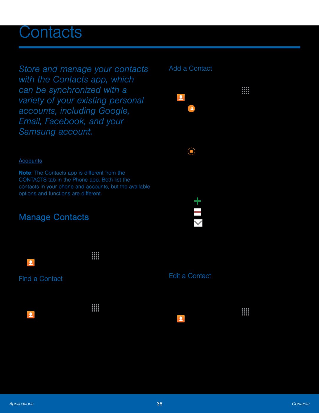 Manage Contacts Galaxy Core Prime T-Mobile