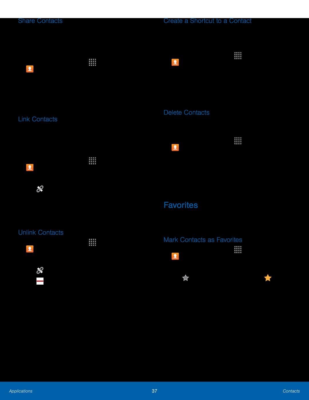 Mark Contacts as Favorites Galaxy Core Prime T-Mobile