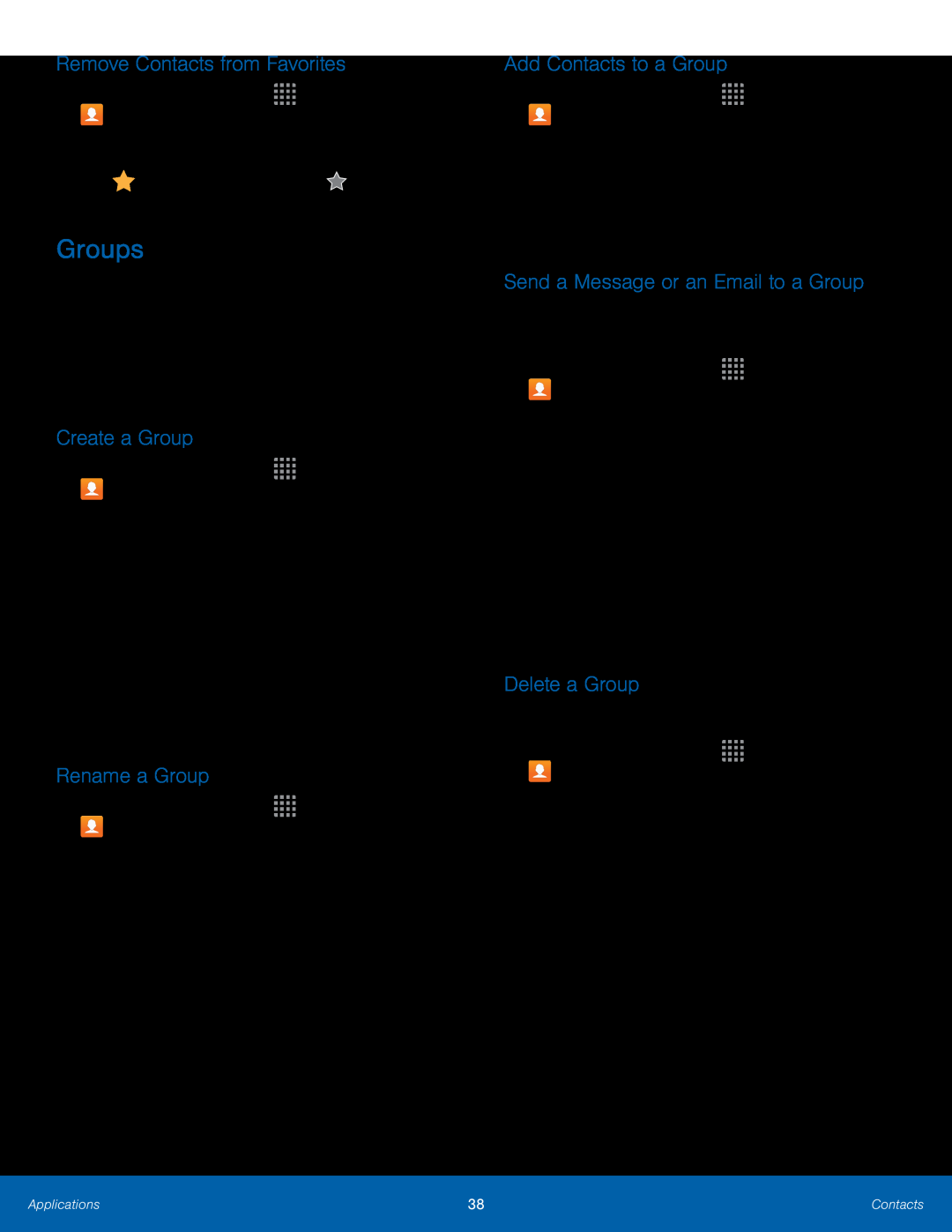 Create a Group Galaxy Core Prime T-Mobile