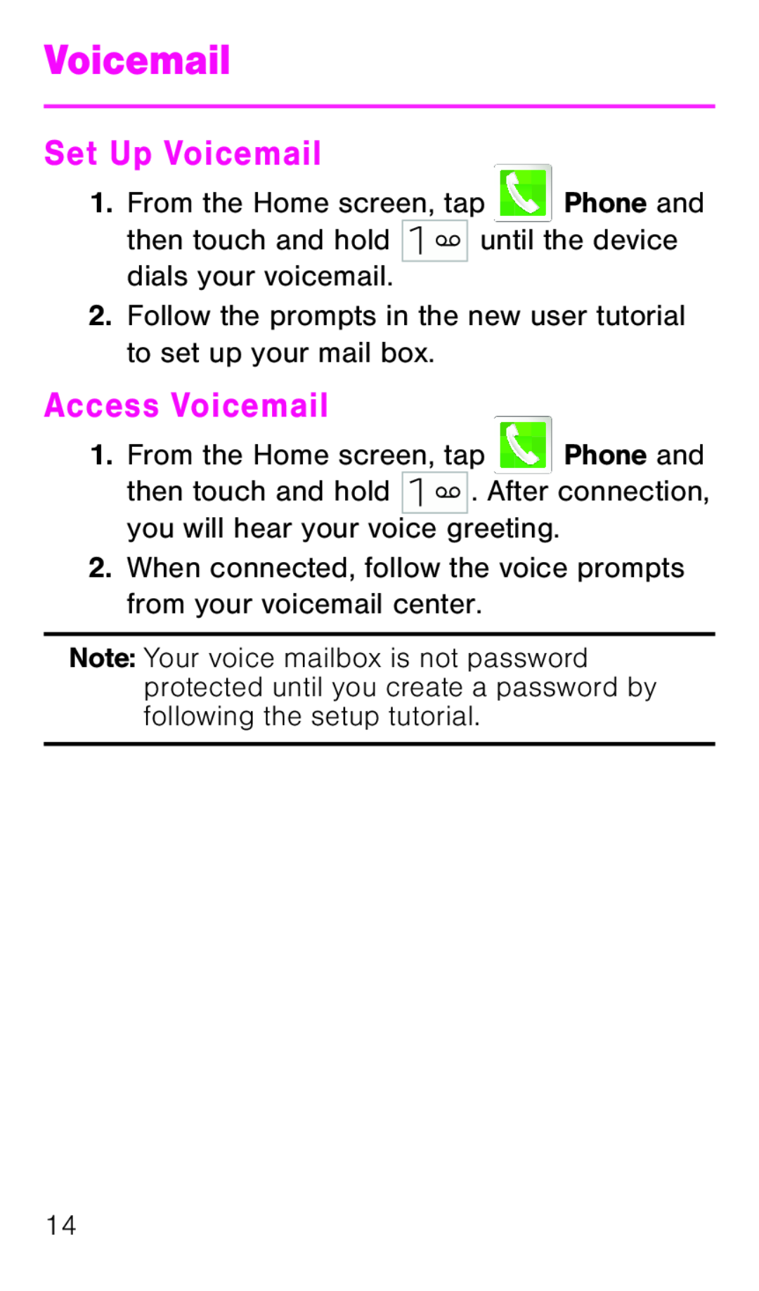 Access Voicemail Galaxy Avant T-Mobile