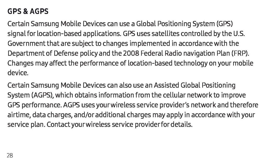 GPS & AGPS