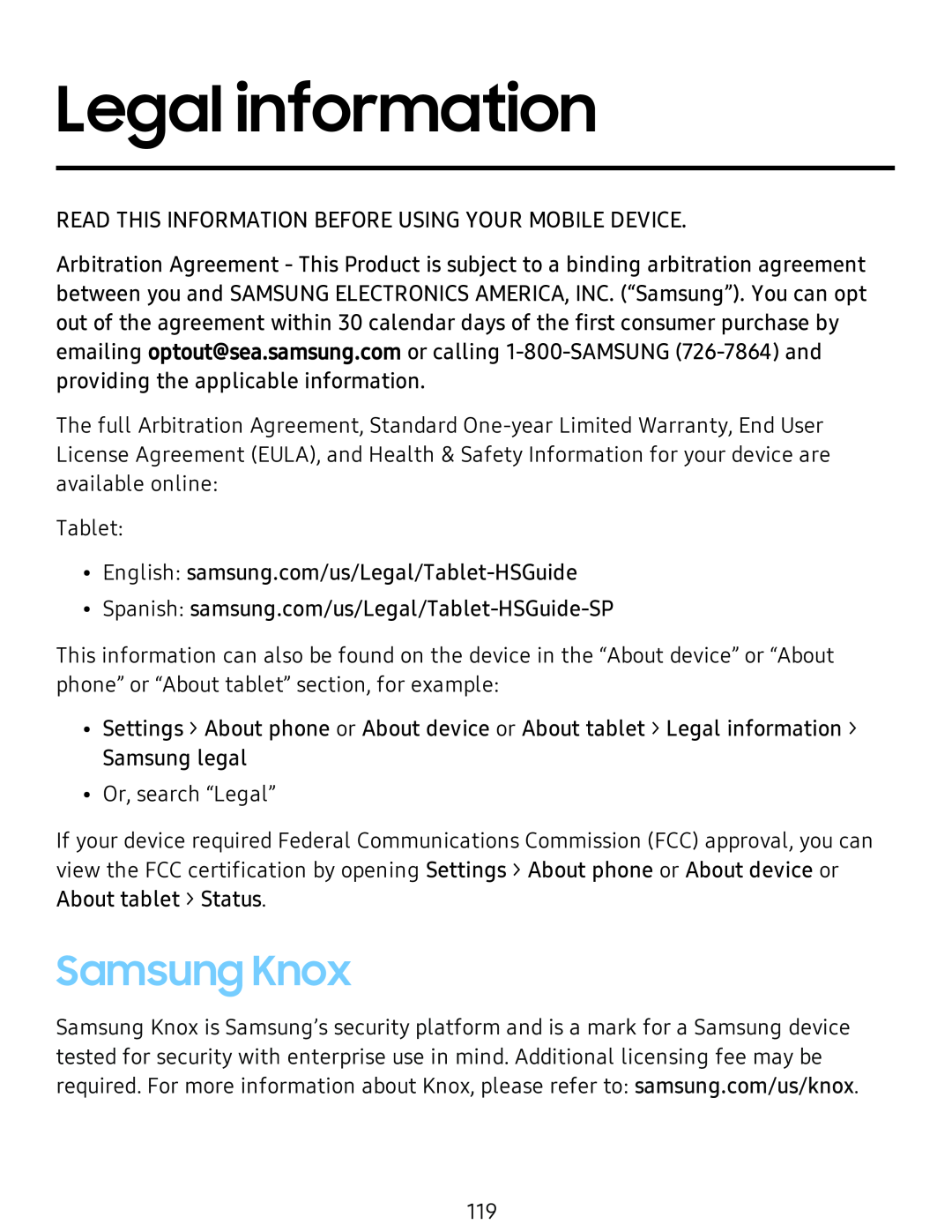 Samsung Knox Galaxy Tab A 8.0 New T-Mobile