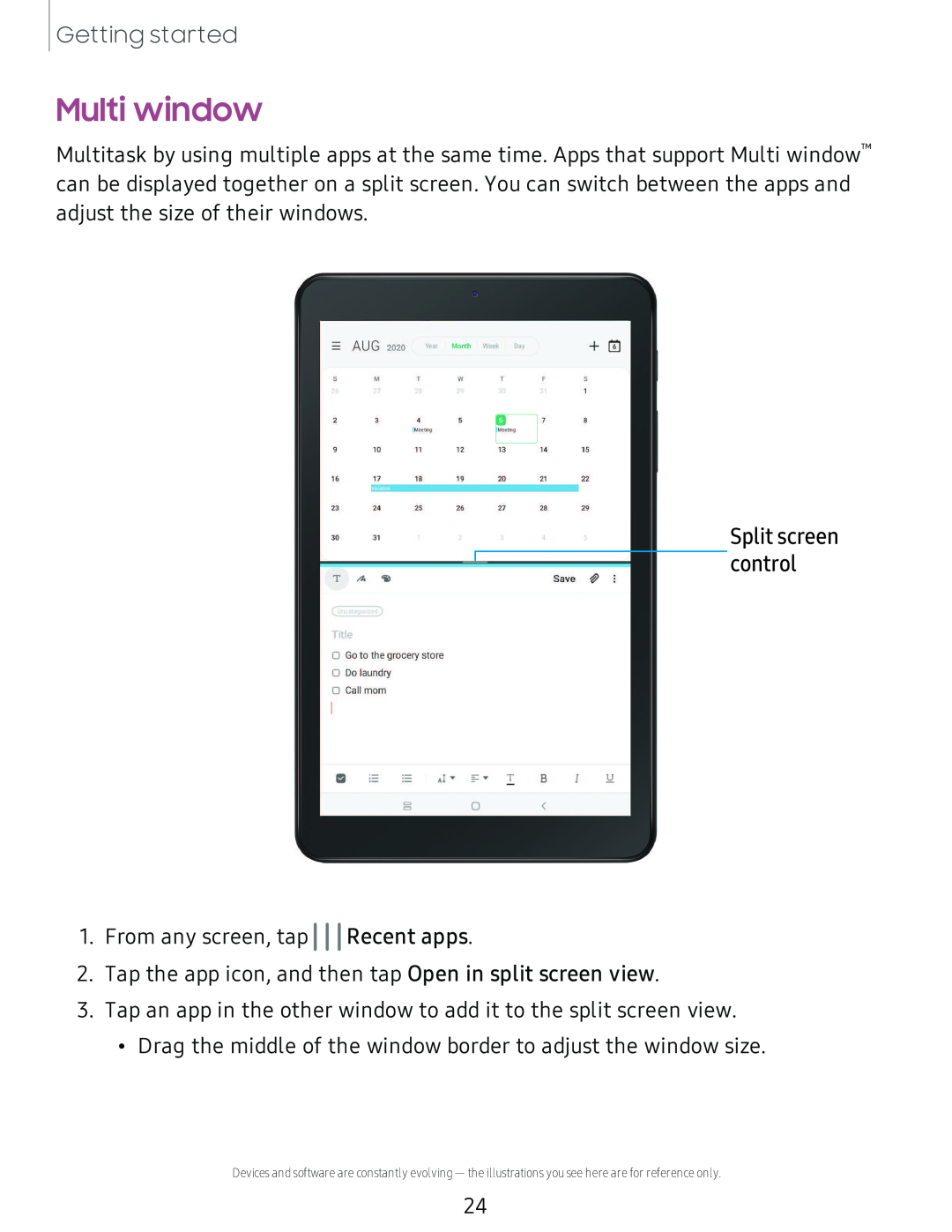 control Multi window