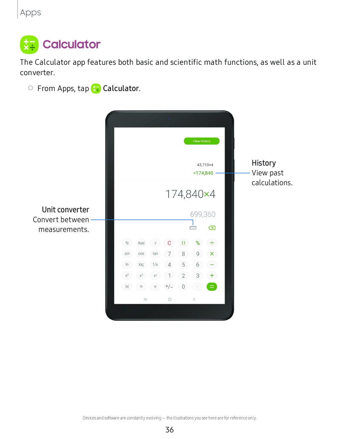 History Unit converter