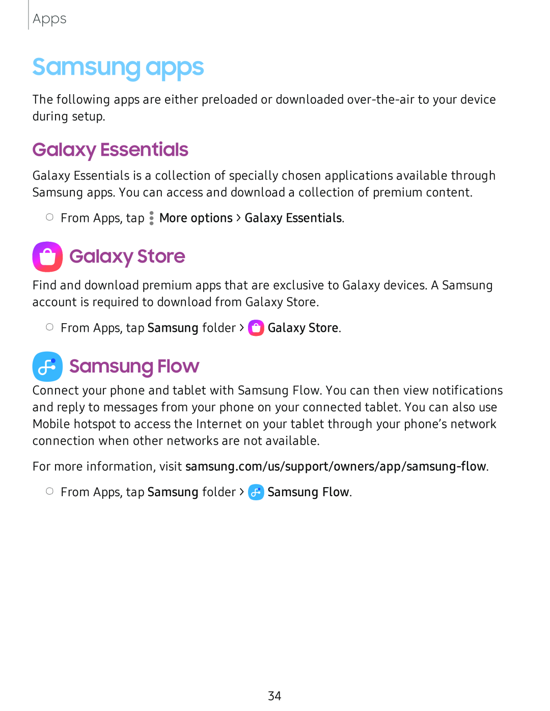 Galaxy Essentials 0 Galaxy Store