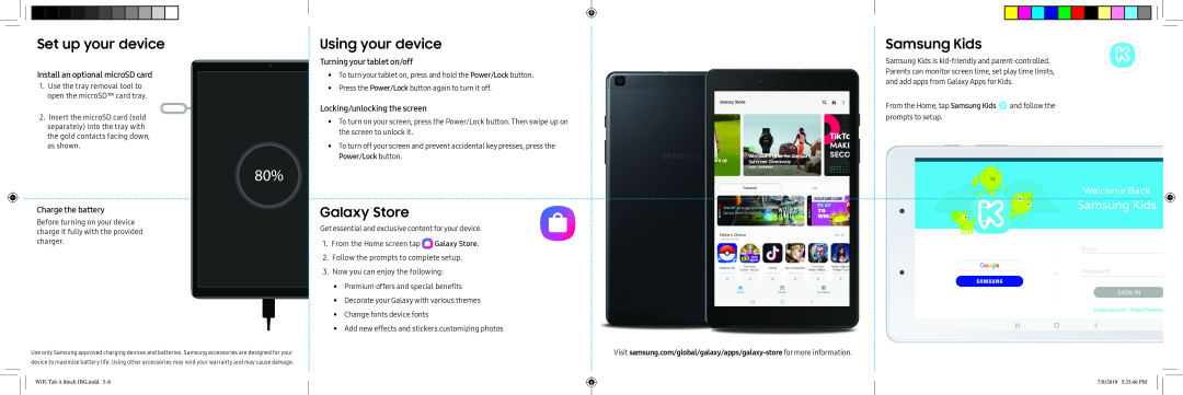Galaxy Store Galaxy Tab A 8.0 Wi-Fi (2019)