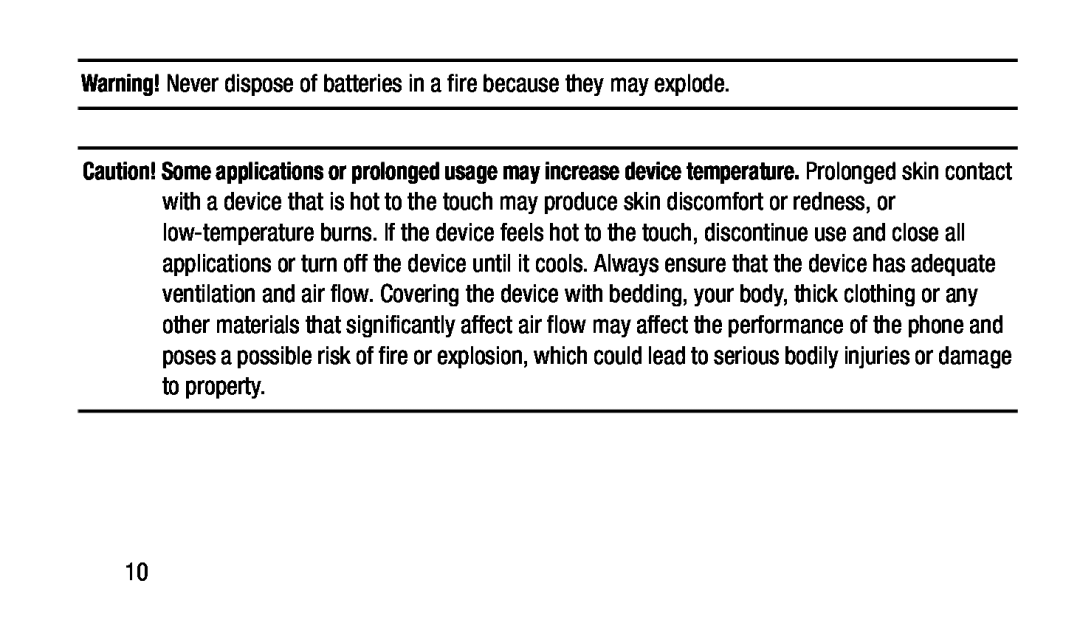 Warning Galaxy Tab A 8.0 T-Mobile