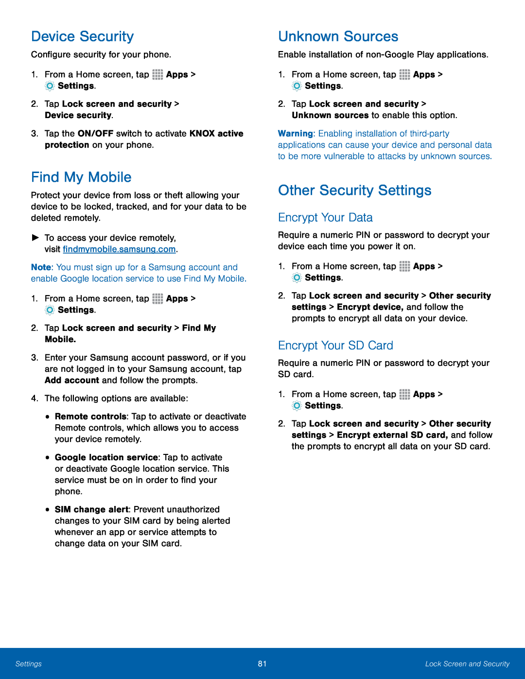 Encrypt Your Data Encrypt Your SD Card