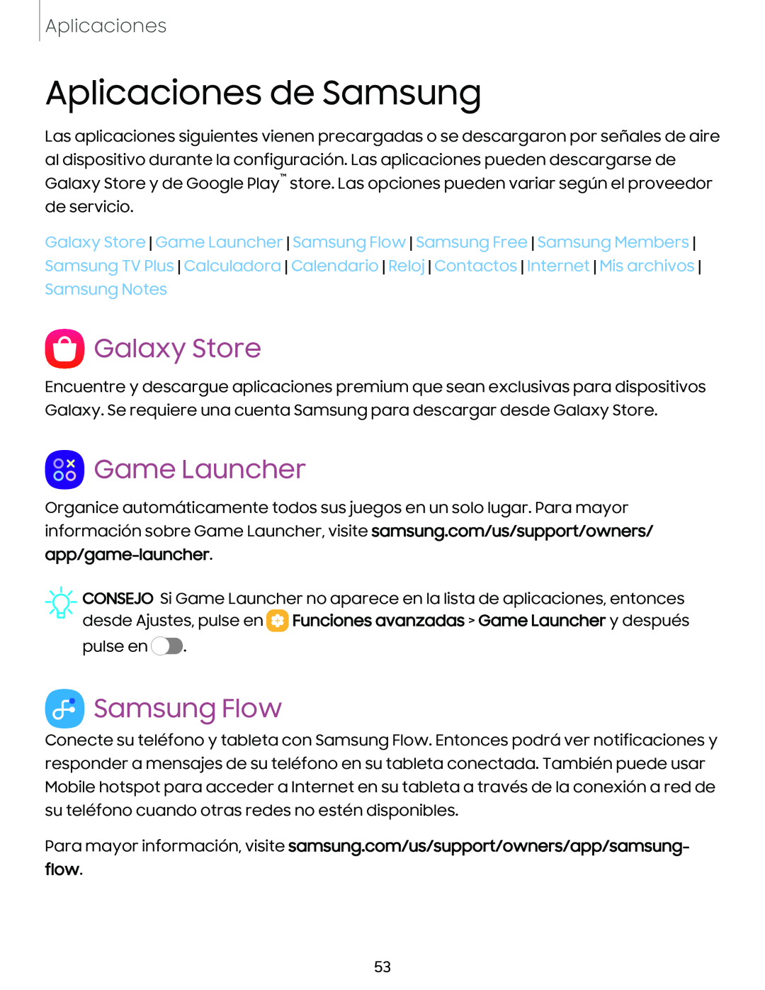 Galaxy Store Game Launcher