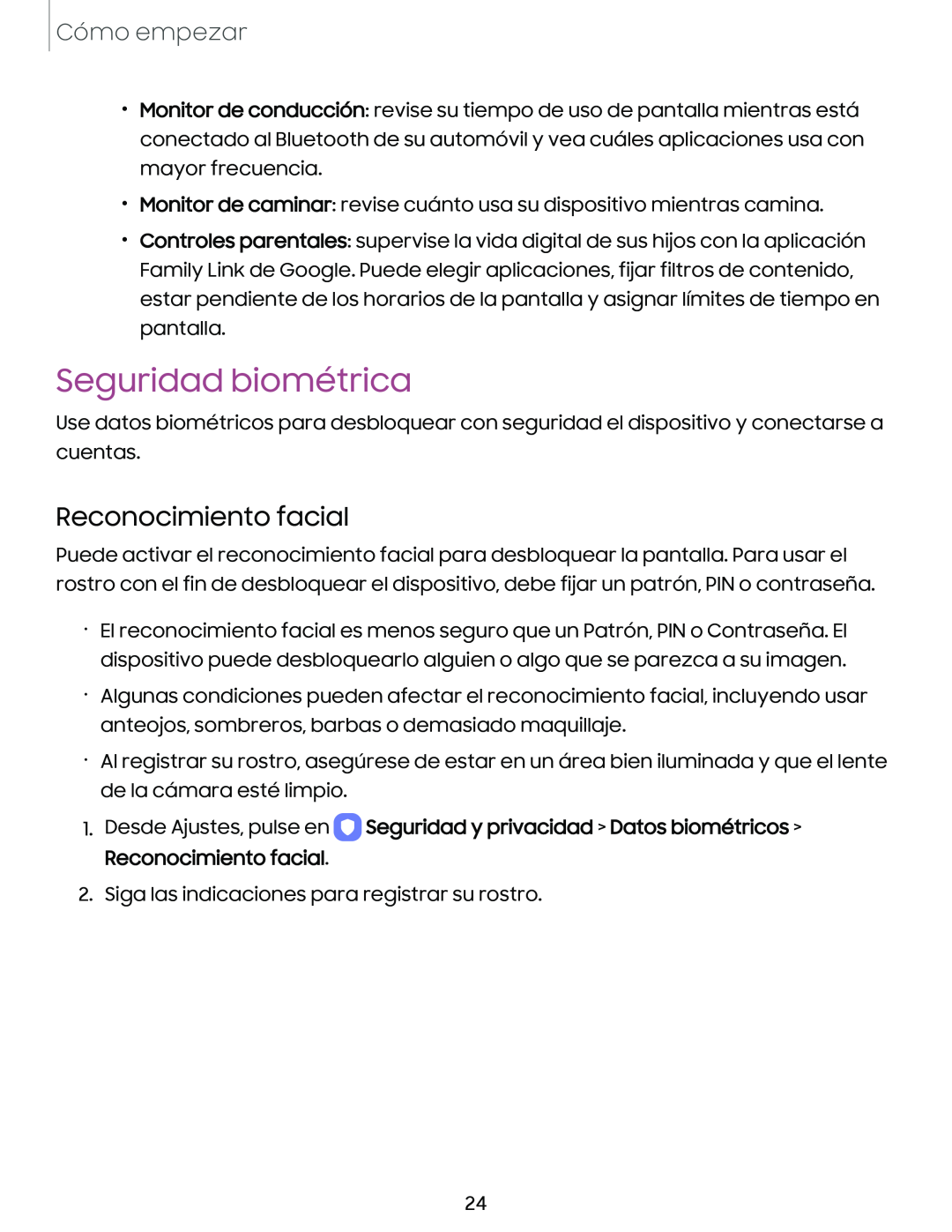 Reconocimiento facial Seguridad biométrica