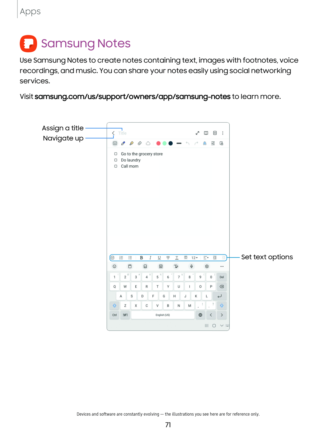 Samsung Notes Galaxy Tab A7 Lite Spectrum Mobile