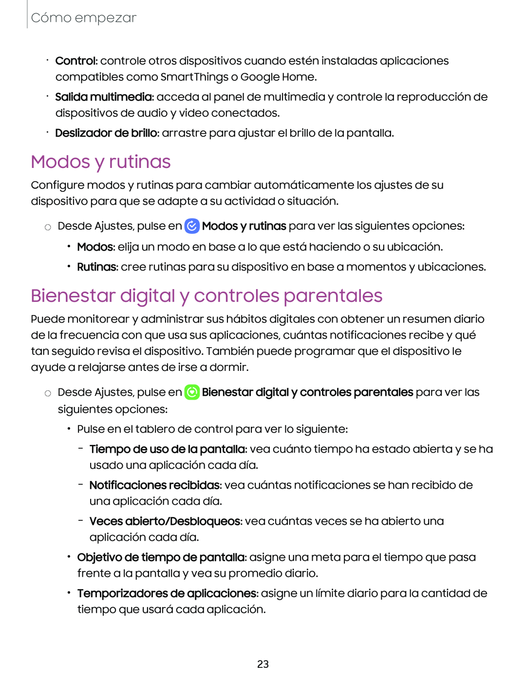 Bienestar digital y controles parentales Galaxy Tab A7 Lite Spectrum Mobile