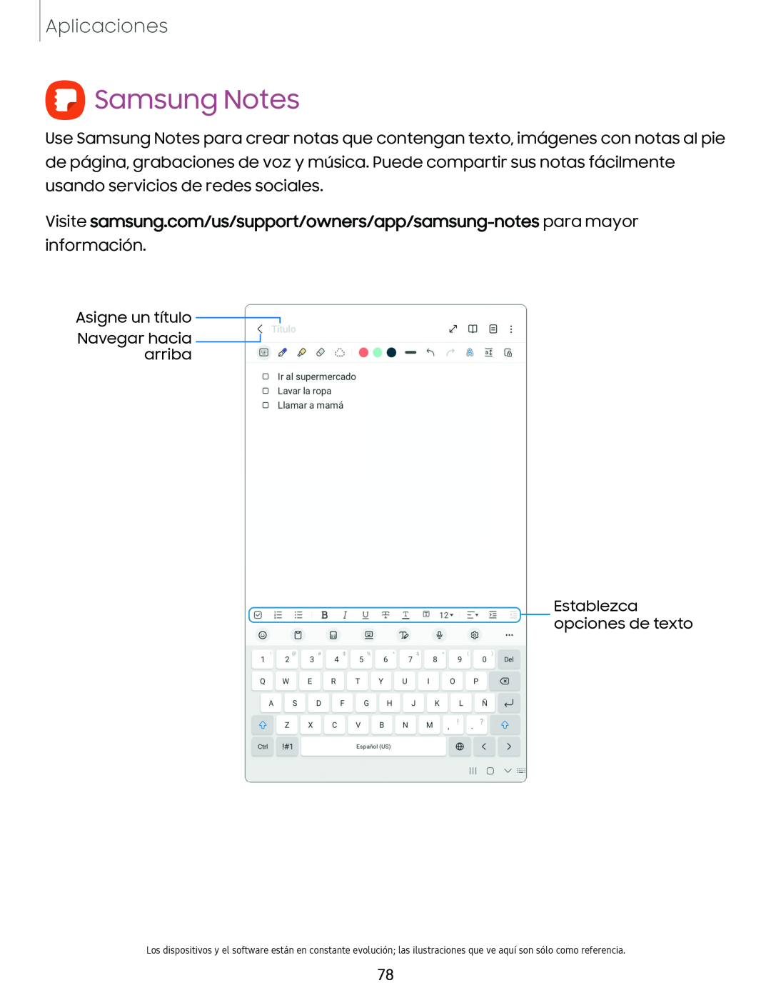 Samsung Notes Galaxy Tab A7 Lite Spectrum Mobile