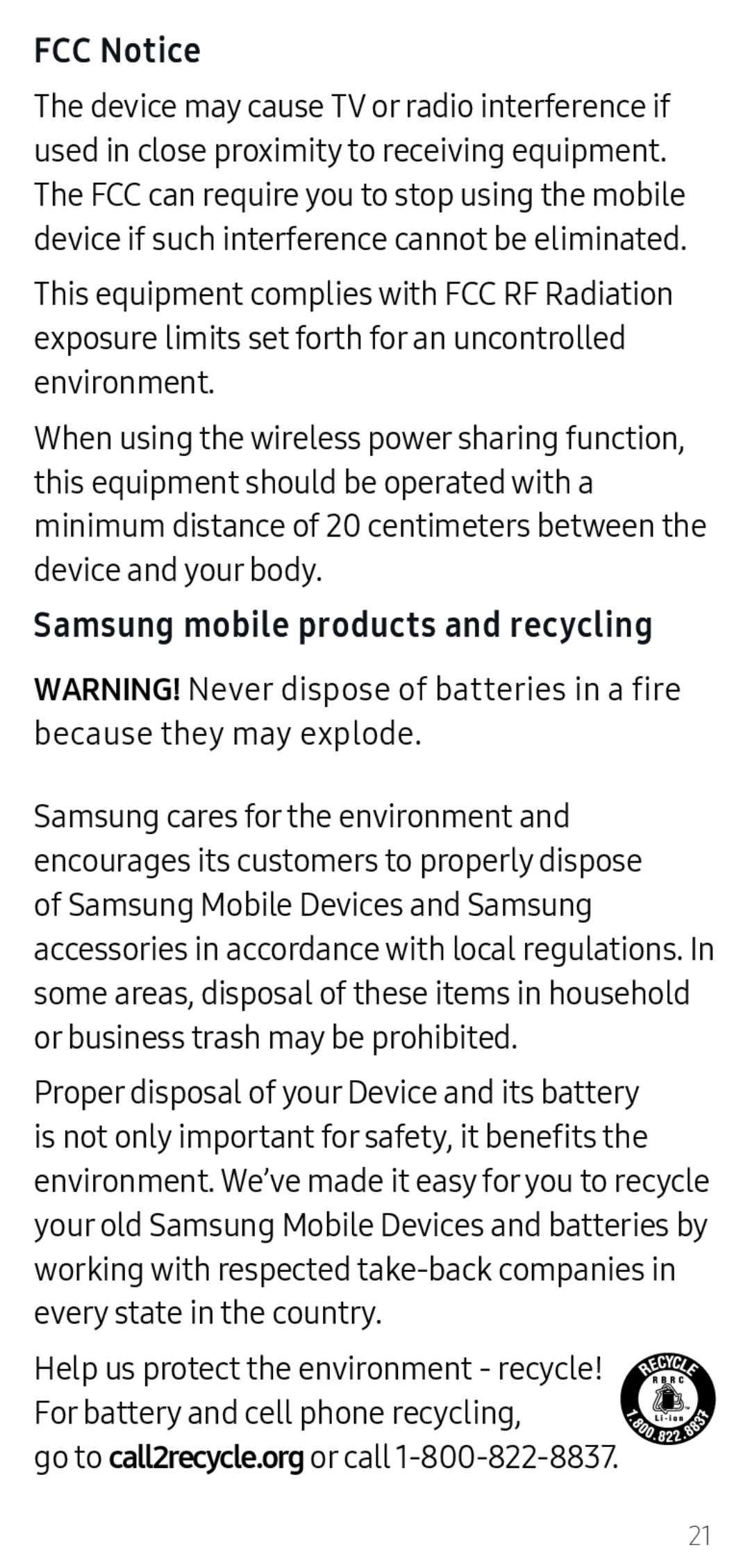 Samsung mobile products and recycling Galaxy S10e Spectrum Mobile