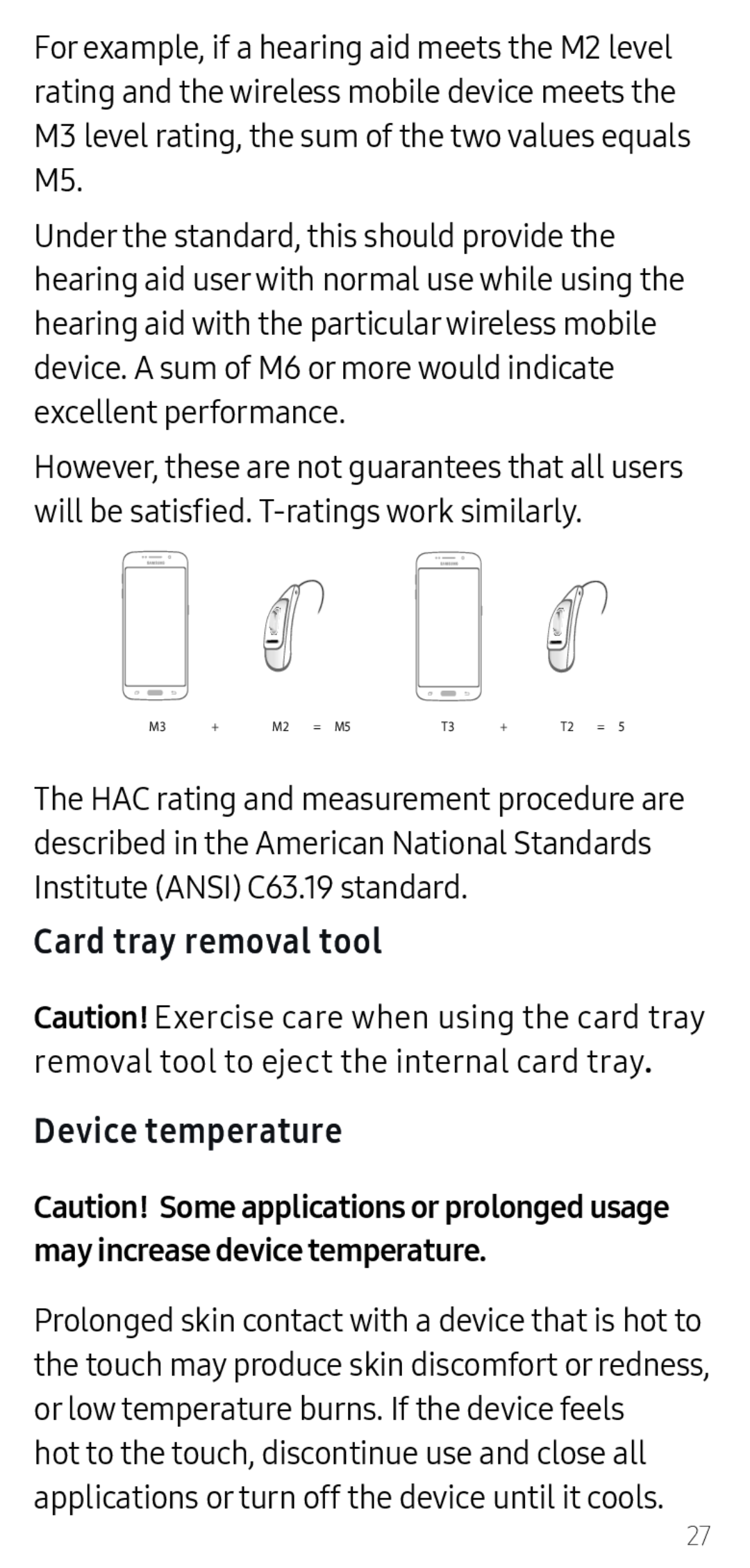 Device temperature Galaxy S10e Spectrum Mobile