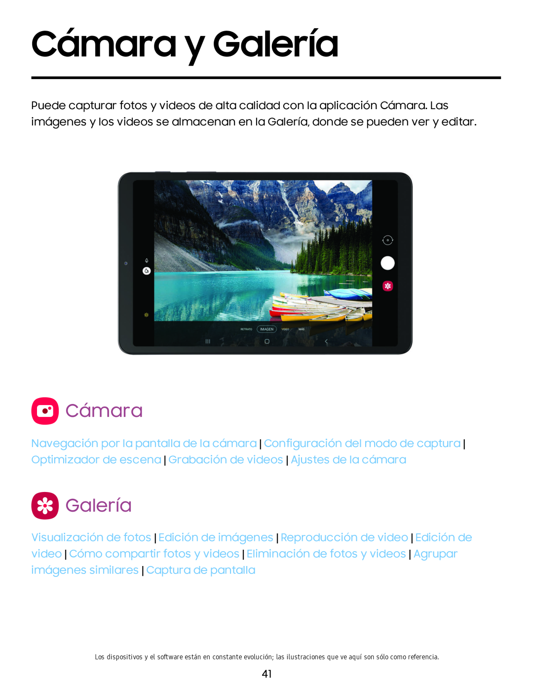 Galería Galaxy Tab A 8.4 T-Mobile