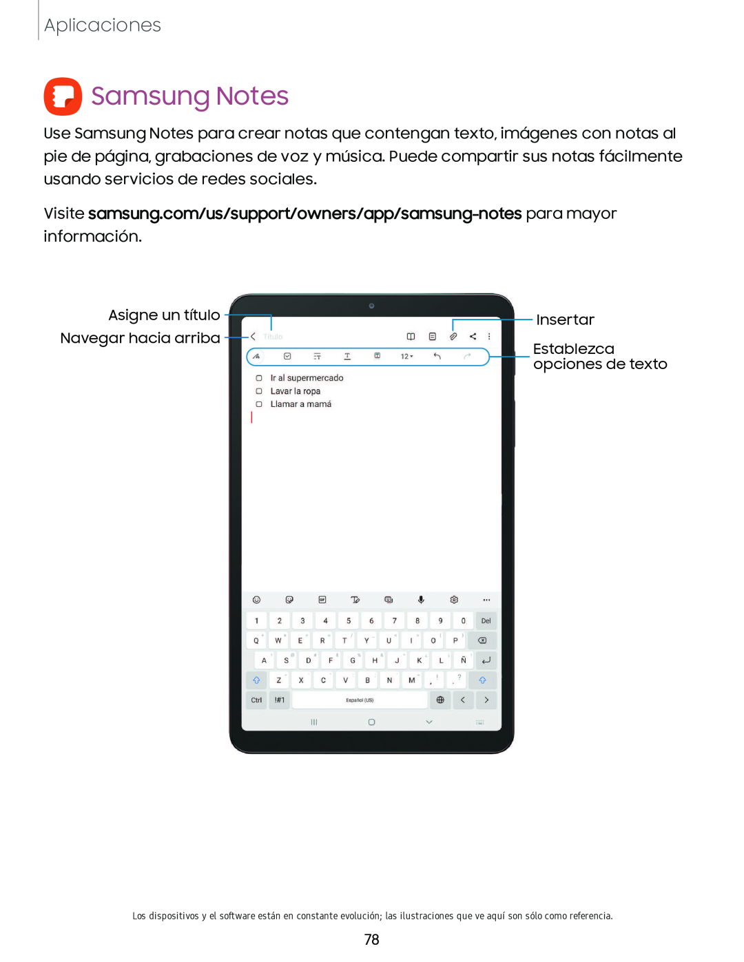 Samsung Notes Galaxy Tab A 8.4 Verizon