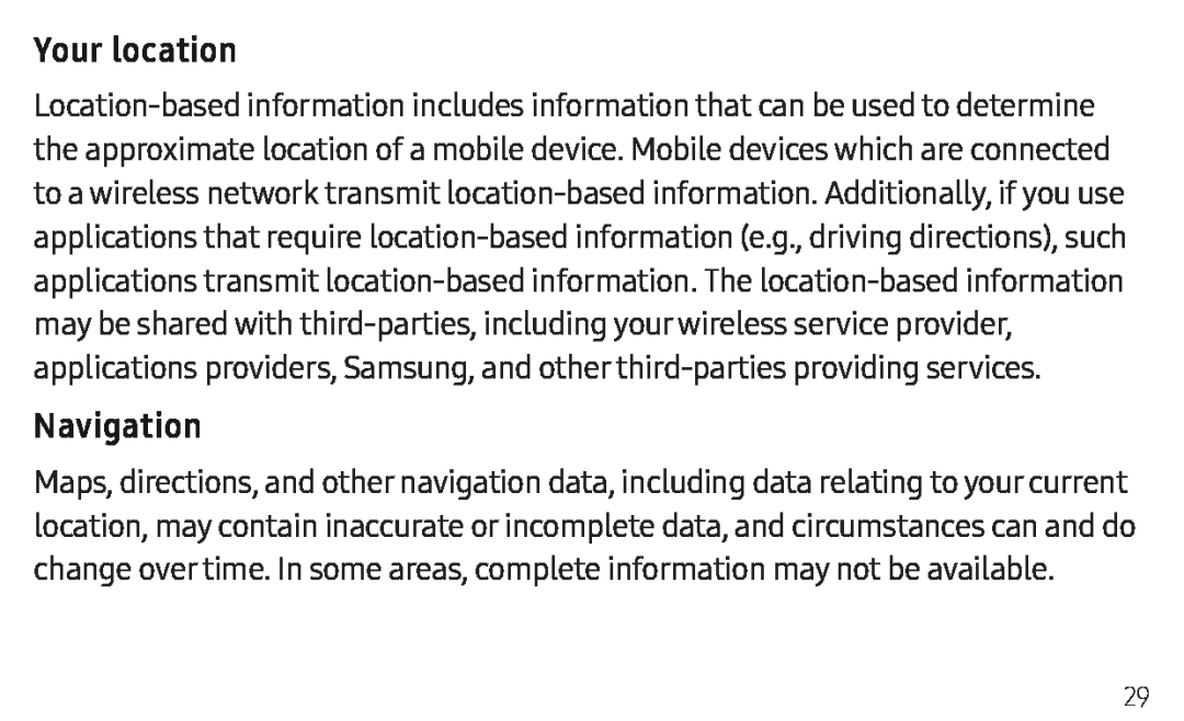 Navigation Galaxy Tab S6 Wi-Fi